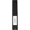 Ekena Millwork Avery Wrought Iron Bracket, (Triple center brace), Antiqued Silver 2"W x 10"D x 12"H BKTM02X10X12TAVASV - alternate 4